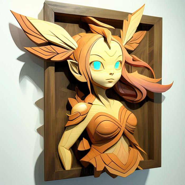 3D модель A Pokmon of a Different Color Ibuki and Iris The Differ (STL)